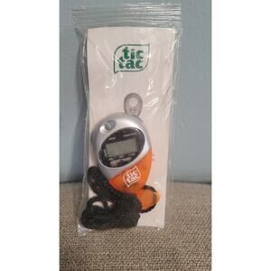 Tic Tac Promotional Sport Timer Stopwatch – New in Package – Vintage Promo Item